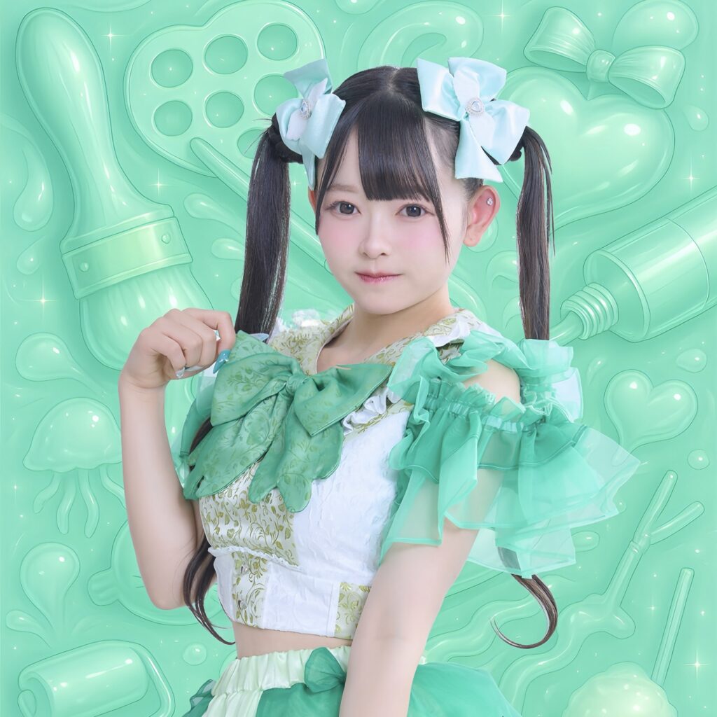 緑葉にものアー写画像
